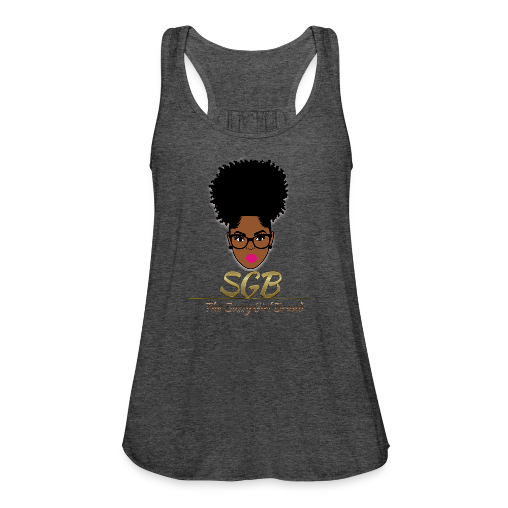 SGB Women's Flowy Tank Top - deep heather