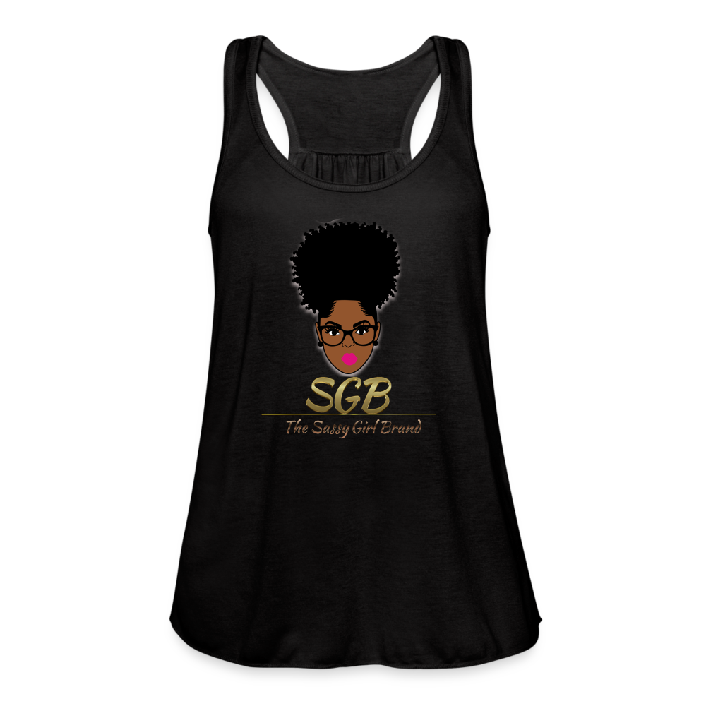 SGB Women's Flowy Tank Top - black