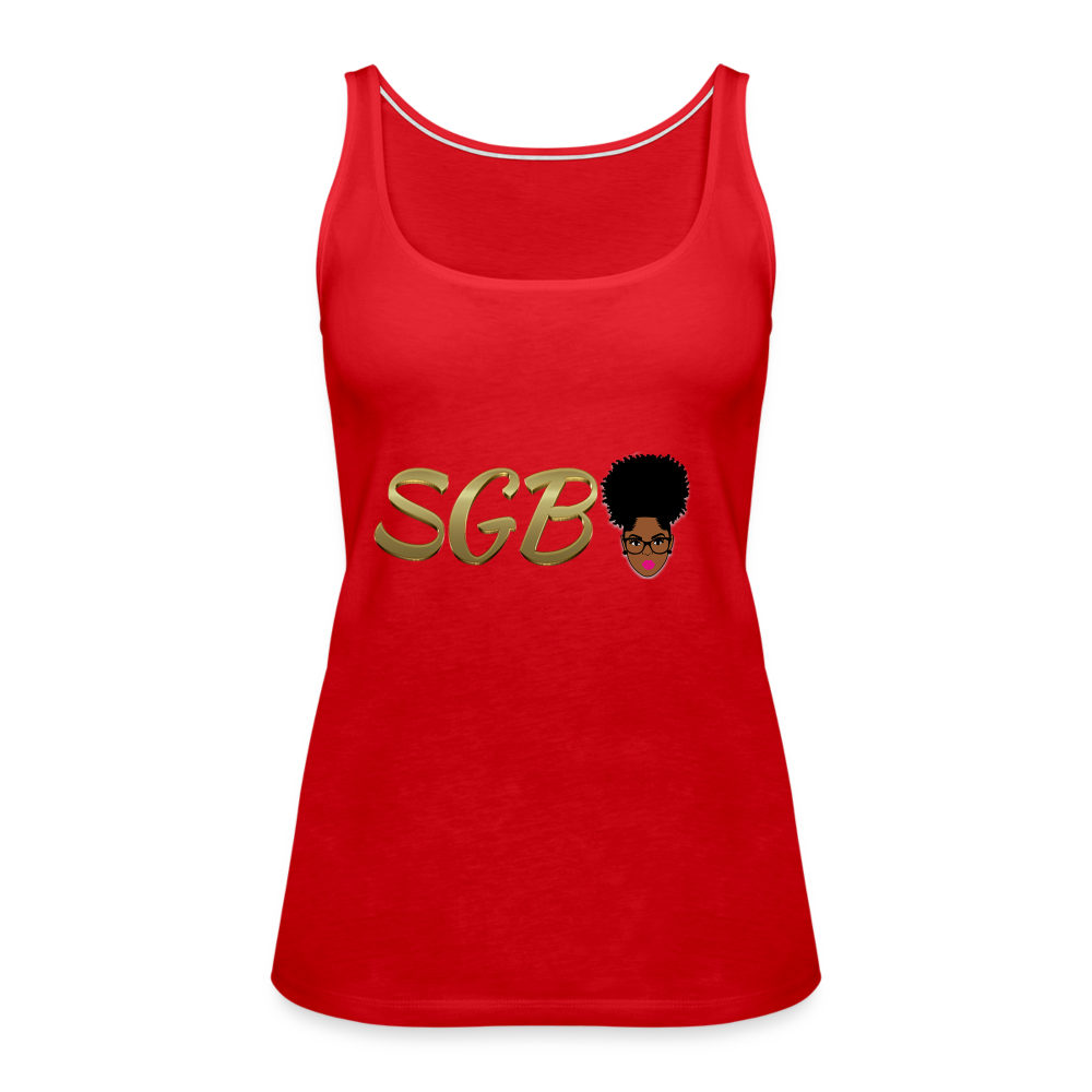 SGB Women’s Premium Tank Top - red