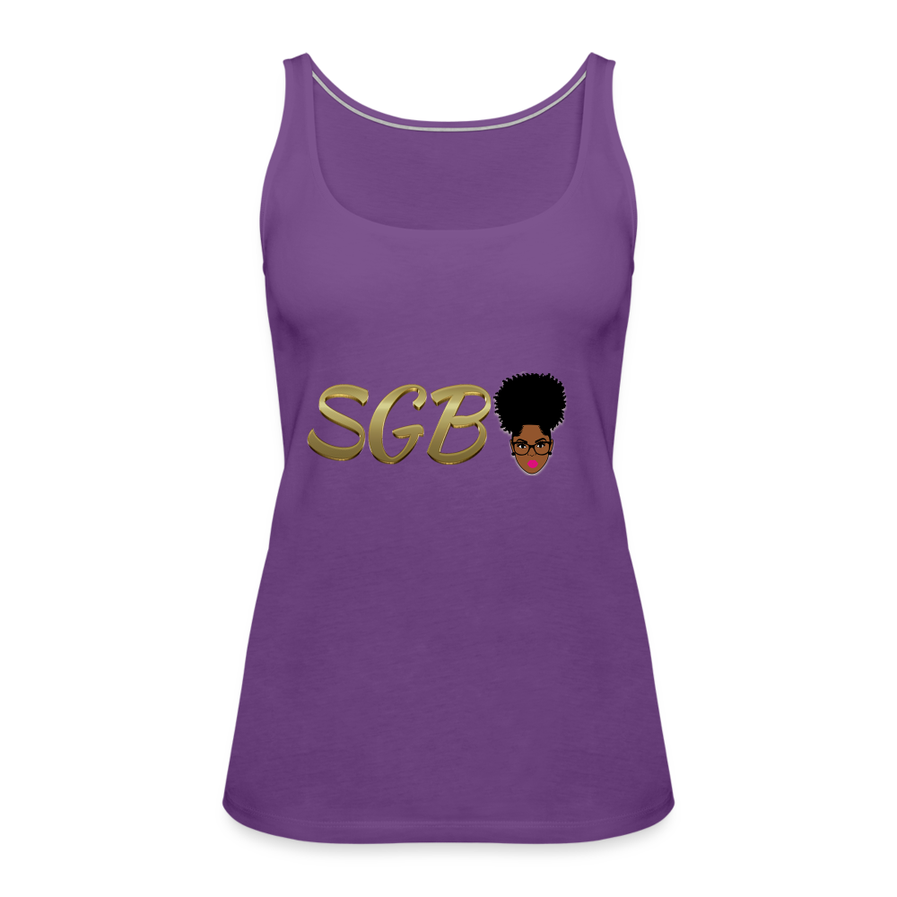 SGB Women’s Premium Tank Top - purple