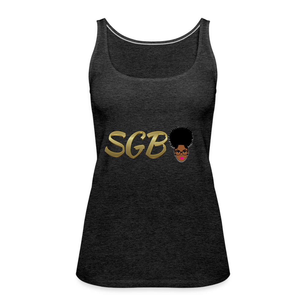 SGB Women’s Premium Tank Top - charcoal grey