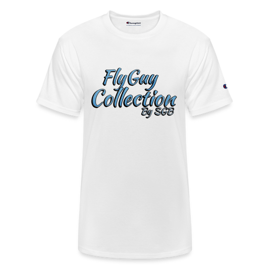Fly Guy Champion Unisex T-Shirt - white