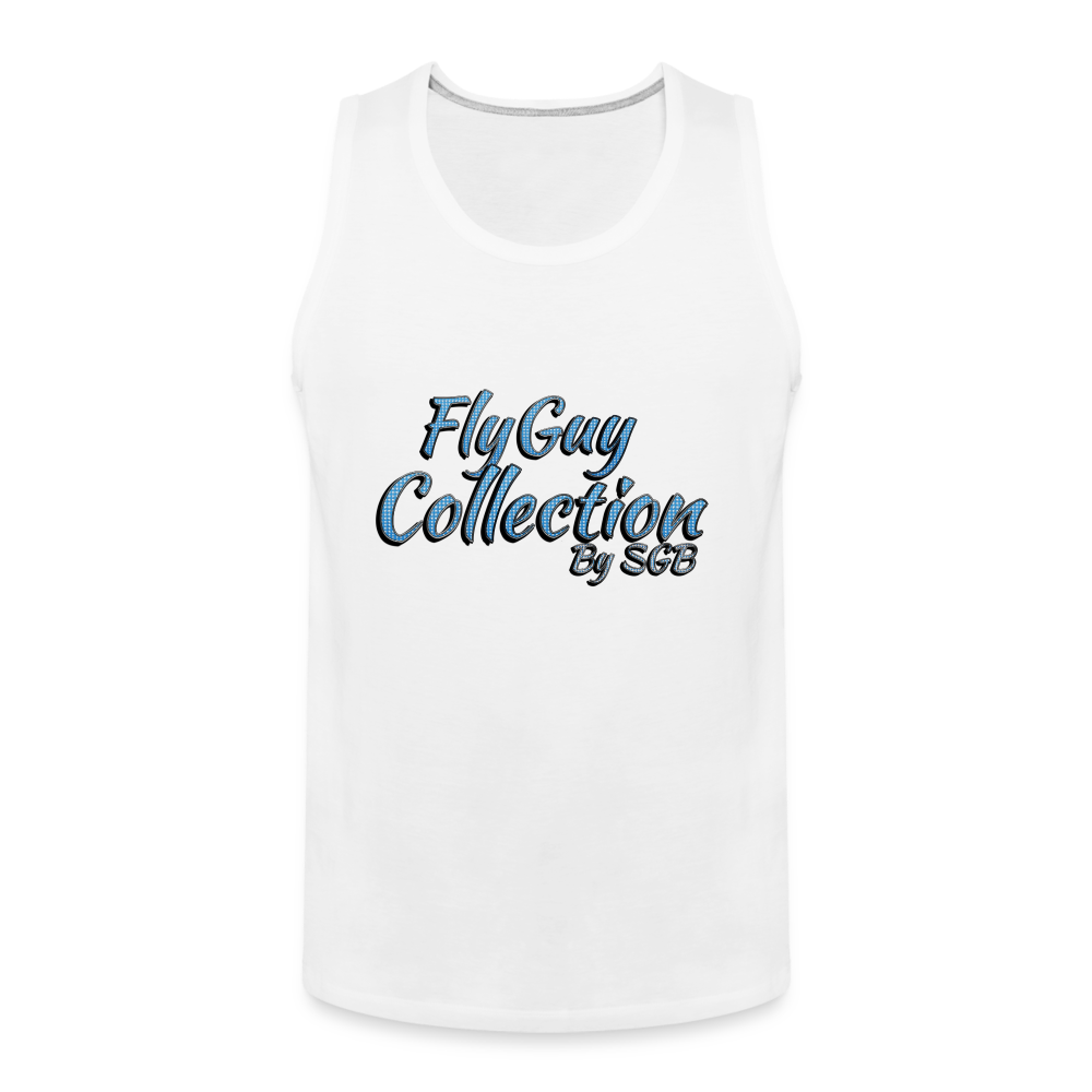 Fly Guy Men’s Premium Tank - white