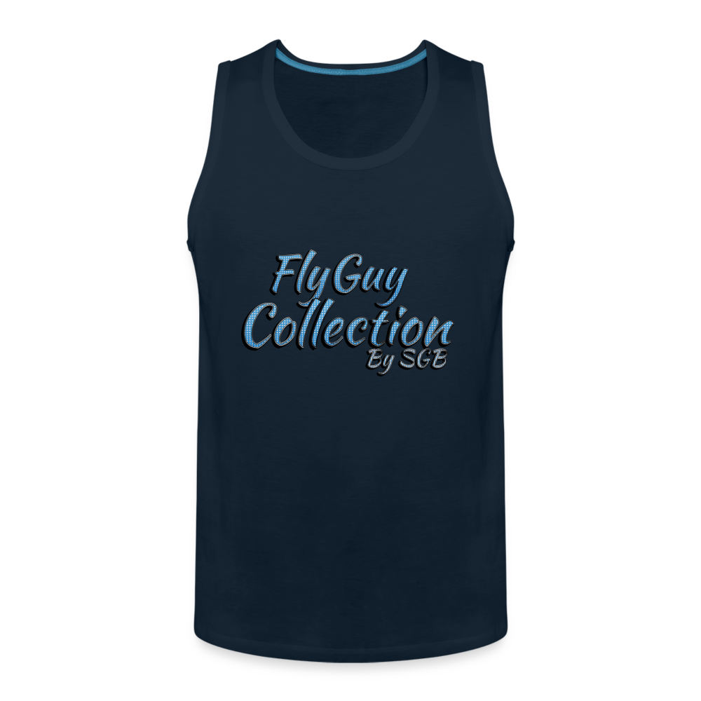 Fly Guy Men’s Premium Tank - deep navy