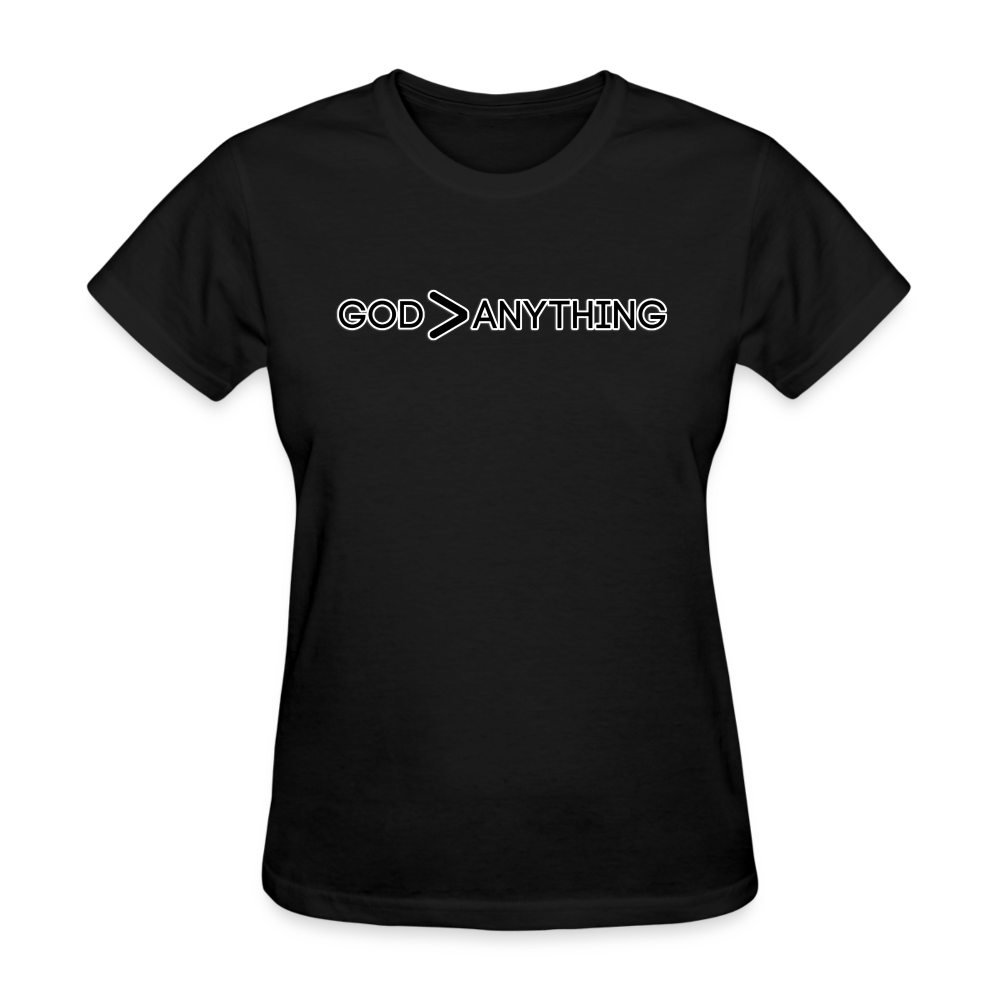 God/Anything-Women's T-Shirt - black