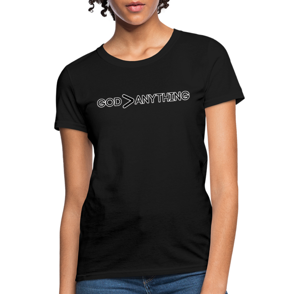 God/Anything-Women's T-Shirt - black