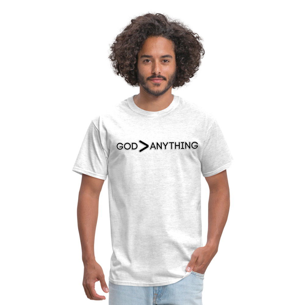 God/Anything- Classic T-Shirt - light heather gray