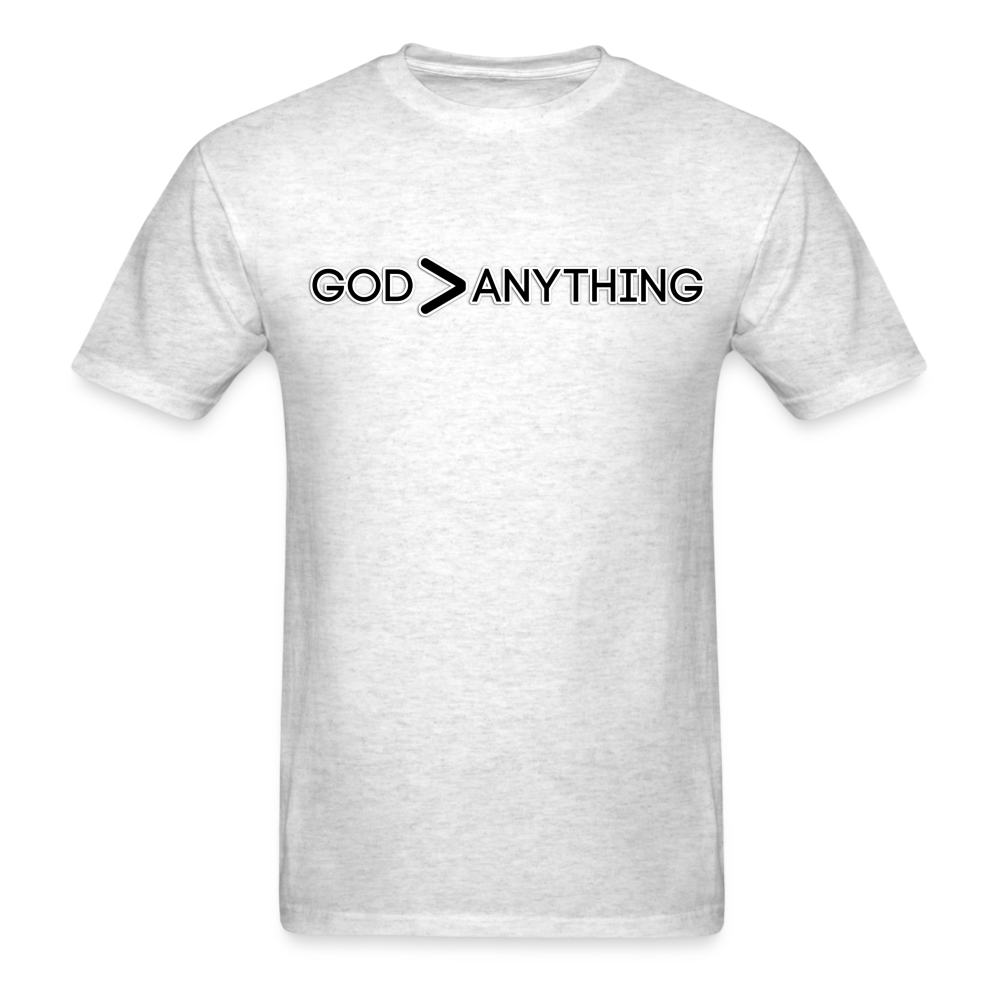God/Anything- Classic T-Shirt - light heather gray