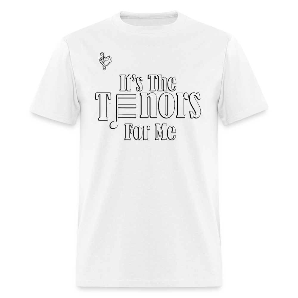 Tenors For Me Premium T-Shirt - white