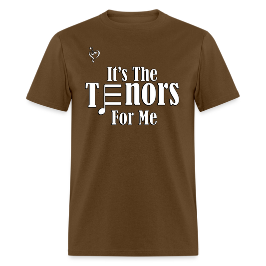Tenors For Me Premium T-Shirt - brown