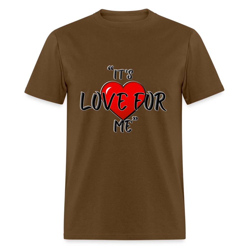 Love For Me- Classic T-Shirt - brown