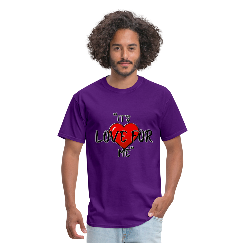 Love For Me- Classic T-Shirt - purple