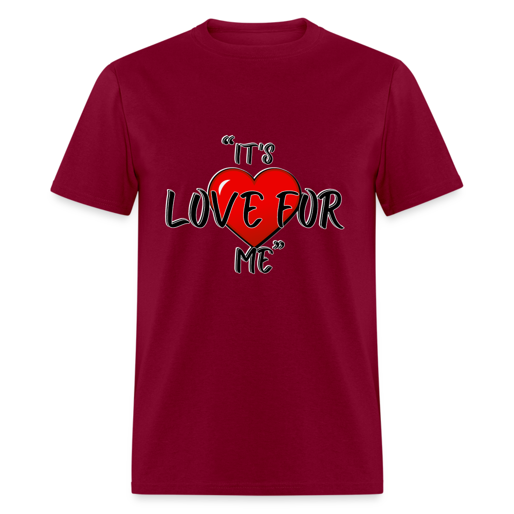 Love For Me- Classic T-Shirt - burgundy