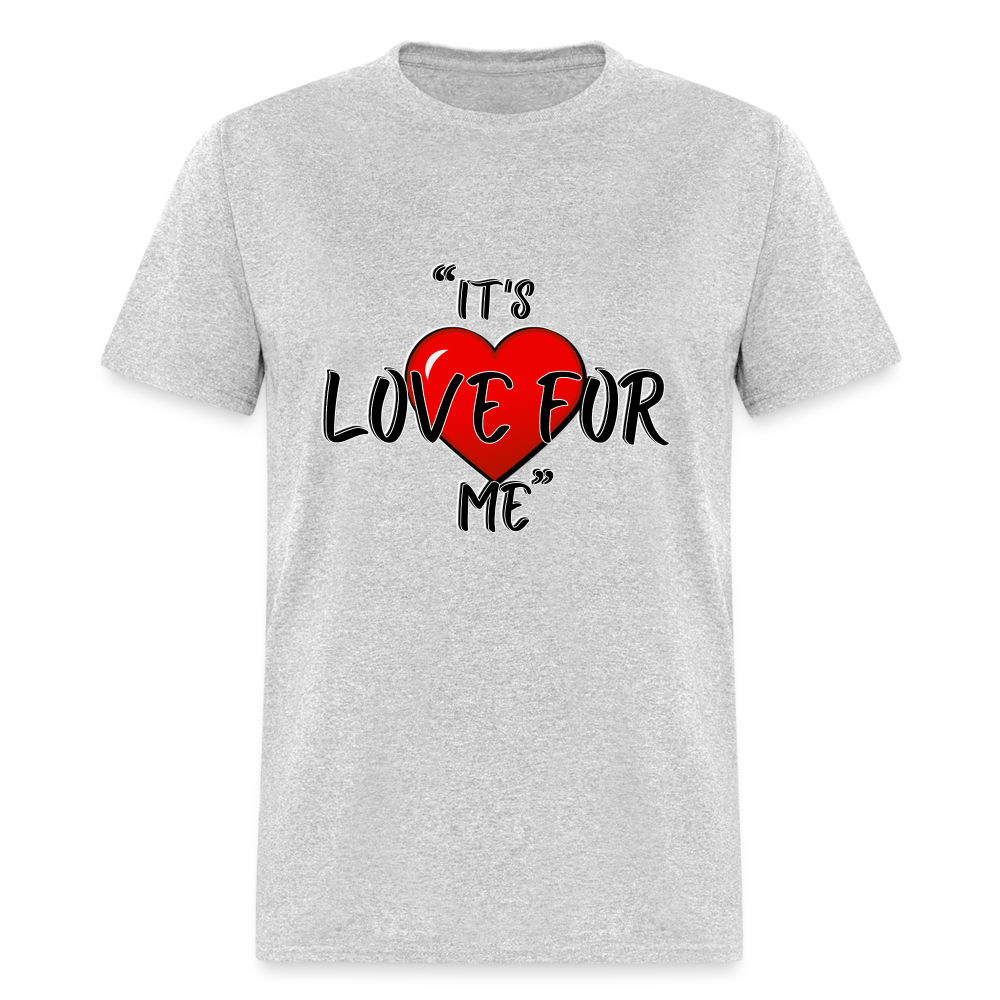 Love For Me- Classic T-Shirt - heather gray