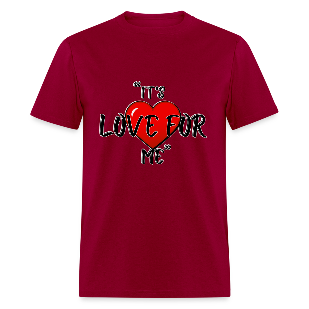 Love For Me- Classic T-Shirt - dark red