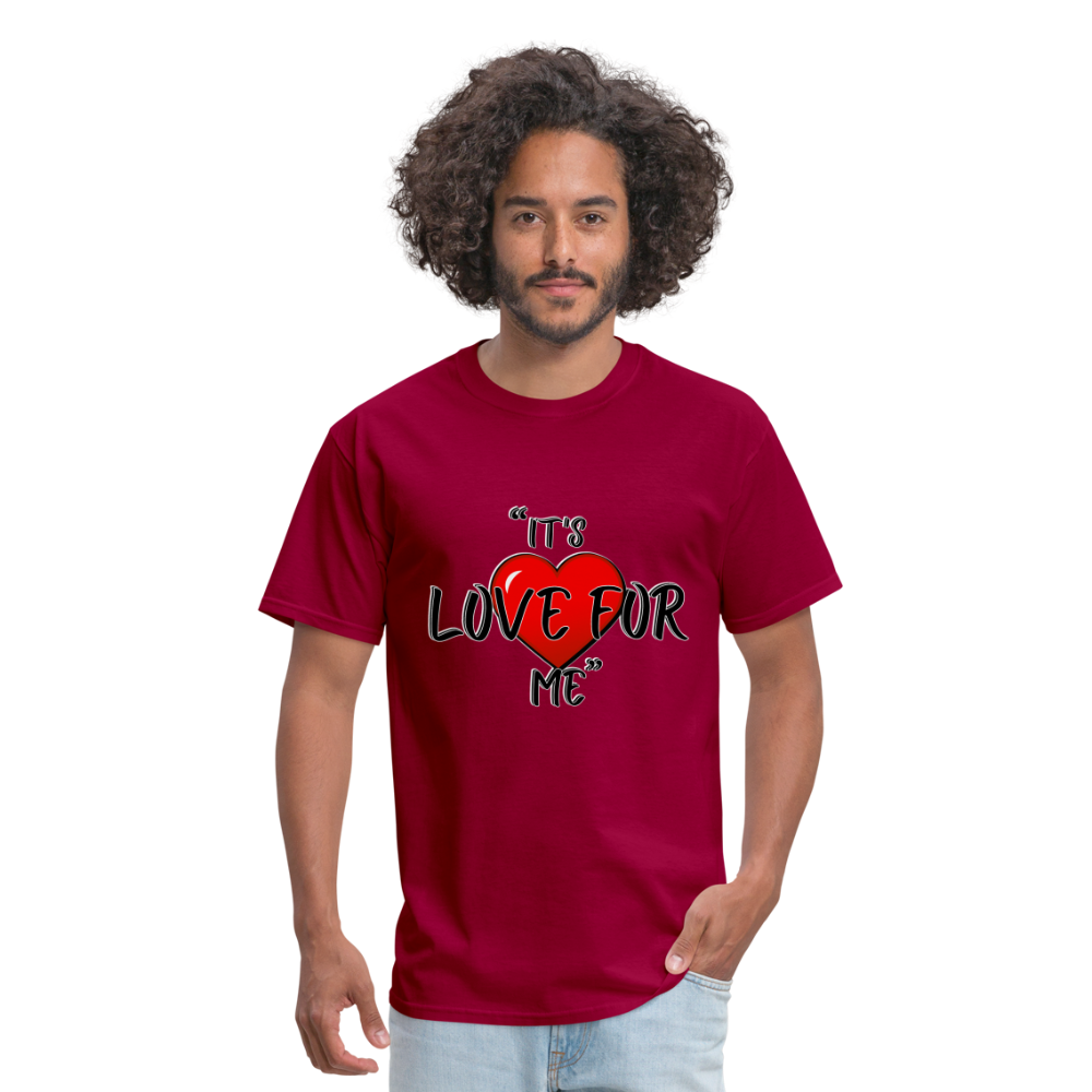 Love For Me- Classic T-Shirt - dark red