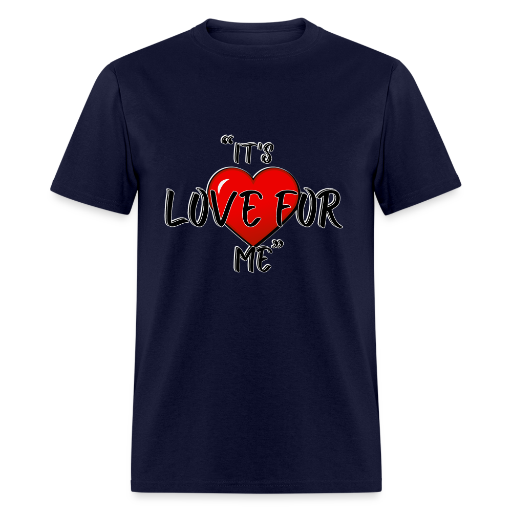 Love For Me- Classic T-Shirt - navy