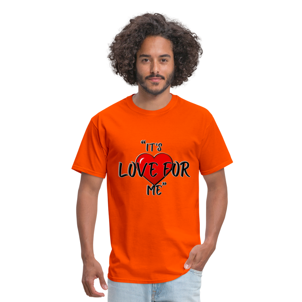 Love For Me- Classic T-Shirt - orange