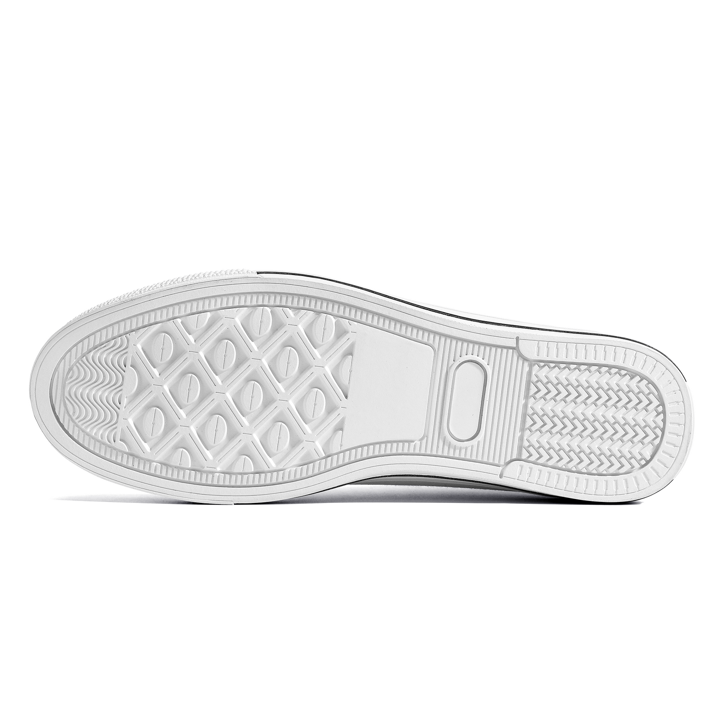 Brother Malcolm High-Top Canvas Shoes With Customized Tongue - White