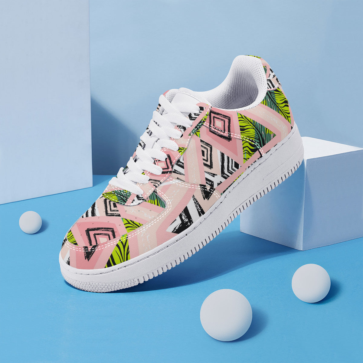 Tropical Breeze- Low Top Unisex Sneaker